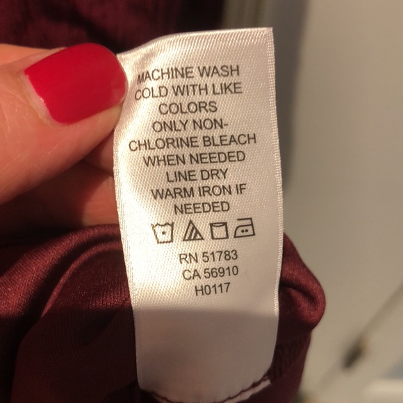 Maurices maroon midi dress 3 - Picture 5 of 6